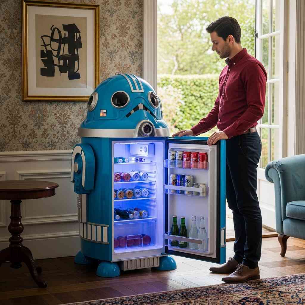 These Star Wars Shaped Mini Fridges 【未開封】 STAR WARS／Talking